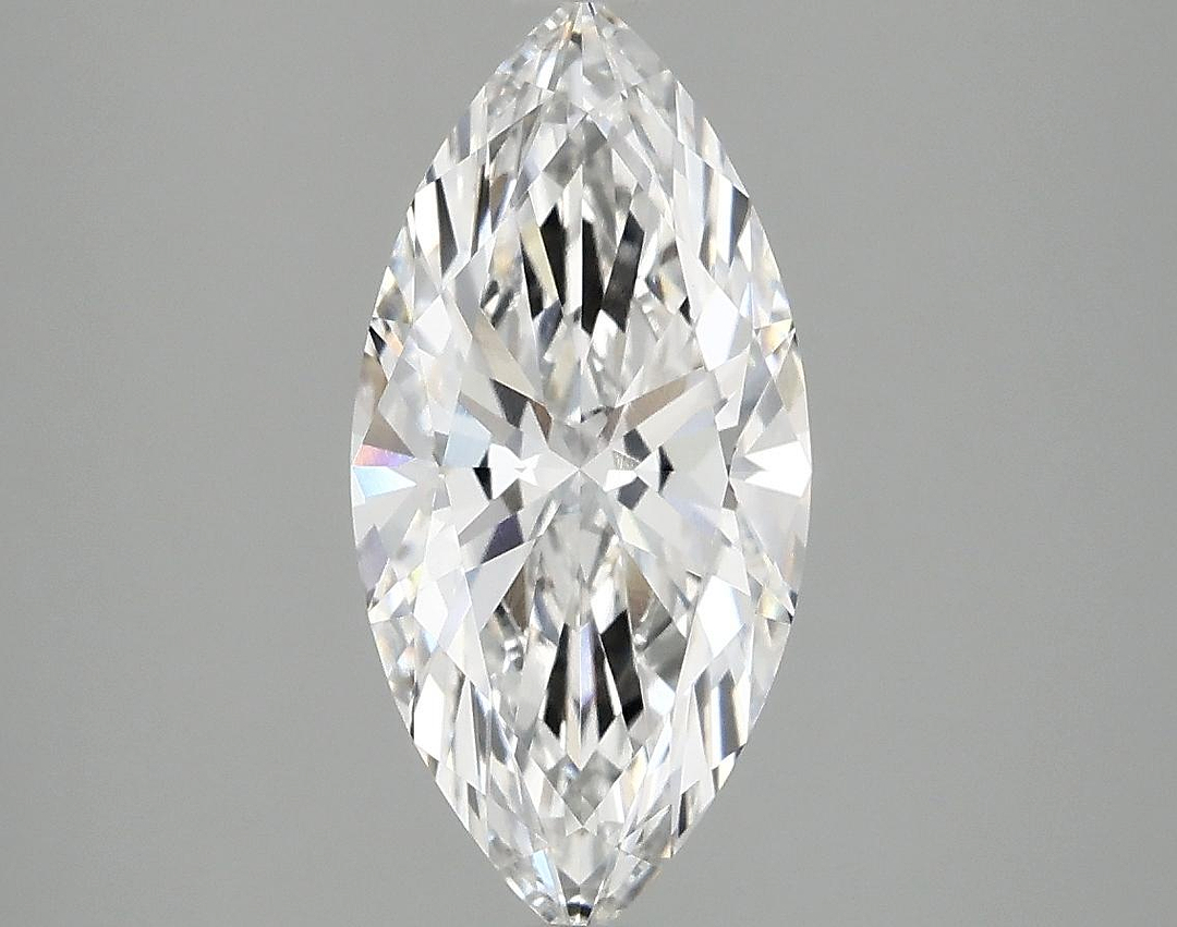 2.02 Carat Marquise Shaped Excellent Cut VVS2 IGI Certified Lab Grown Diamond
