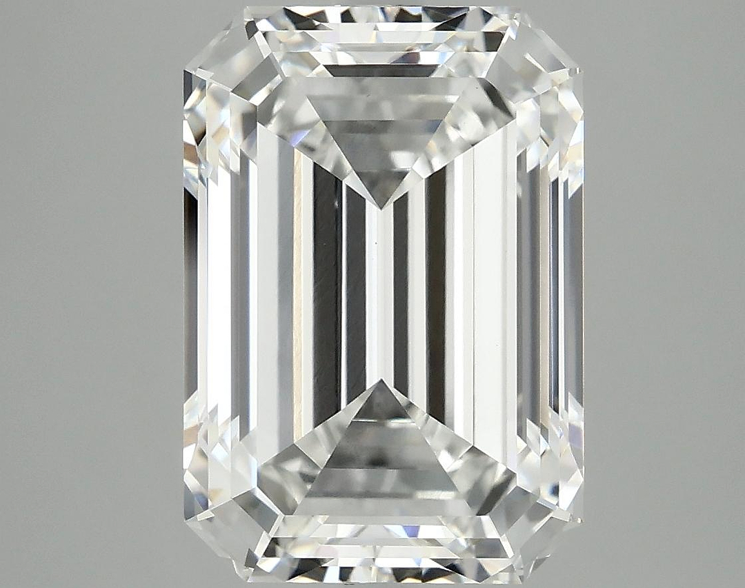 6.13 Carat Emerald Shaped Ideal Cut VS1 IGI Certified Lab Grown Diamond