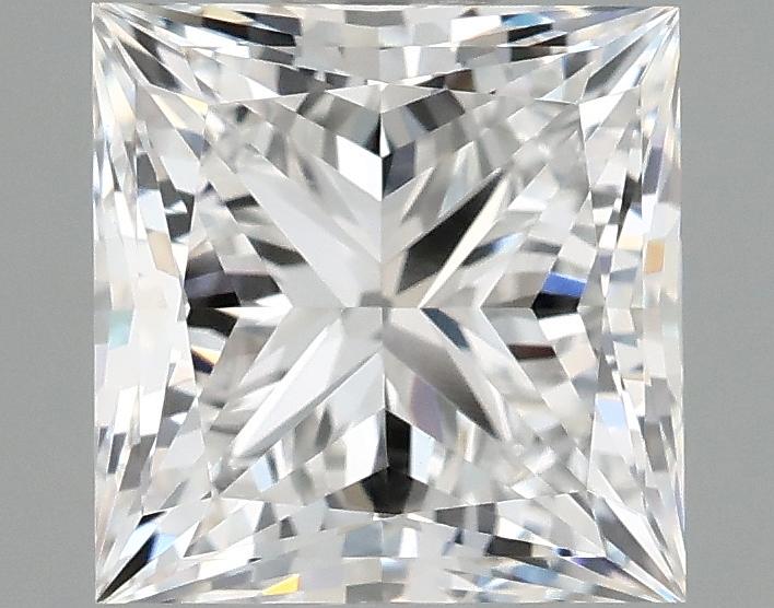 1.56 Carat Princess Shaped Ideal Cut VVS2 IGI Certified Lab Grown Diamond