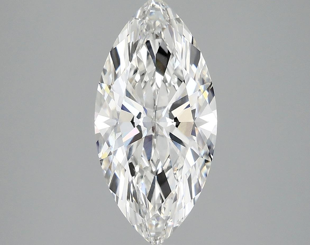 2.2 Carat Marquise Shaped Excellent Cut VVS2 IGI Certified Lab Grown Diamond