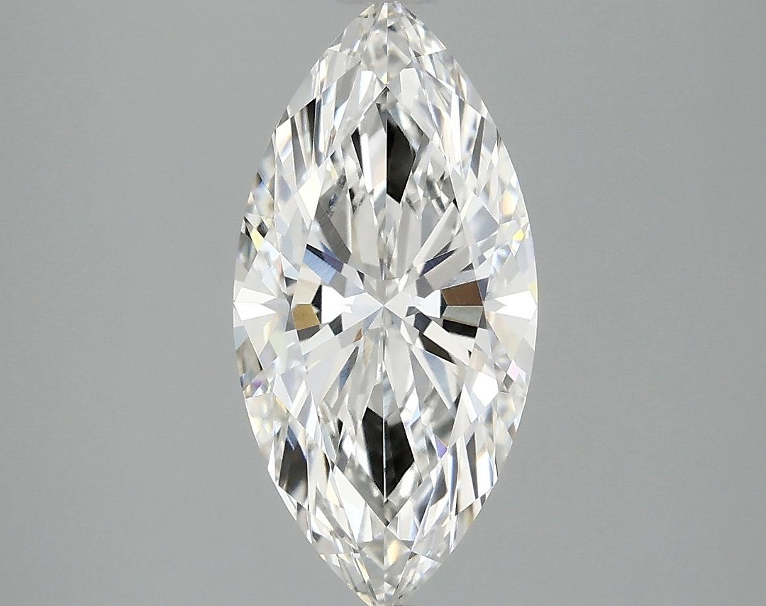 2.1 Carat Marquise Shaped Ideal Cut VVS1 IGI Certified Lab Grown Diamond