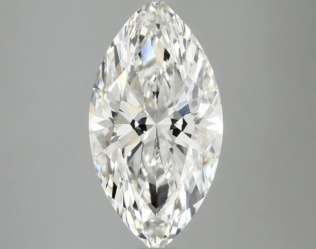 3.08 Carat Marquise Shaped Excellent Cut VVS2 IGI Certified Lab Grown Diamond