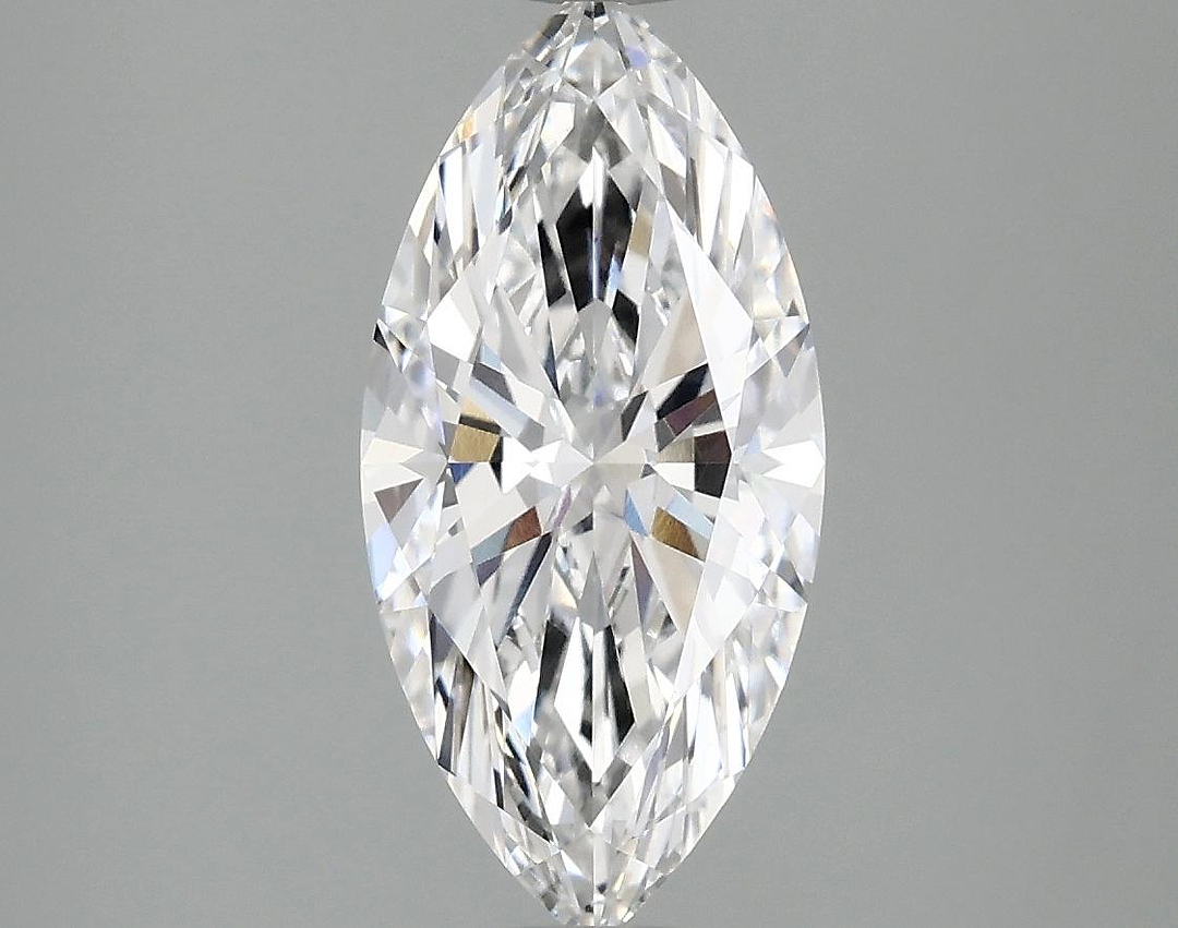 2.03 Carat Marquise Shaped Excellent Cut VVS2 IGI Certified Lab Grown Diamond