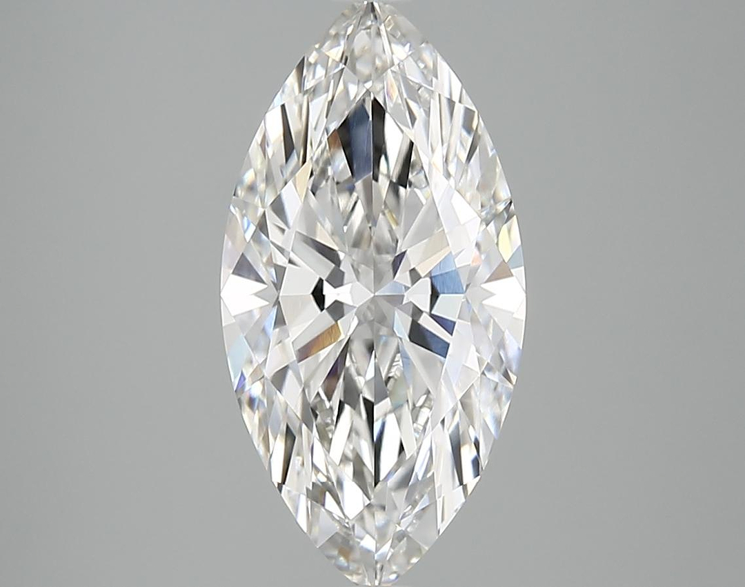 3.08 Carat Marquise Shaped Ideal Cut VVS2 IGI Certified Lab Grown Diamond