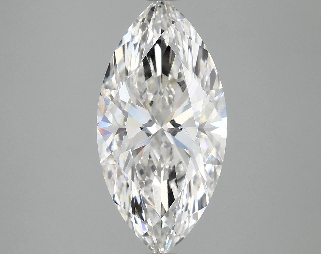 3.08 Carat Marquise Shaped Ideal Cut VS2 IGI Certified Lab Grown Diamond
