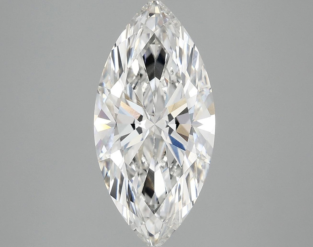 3.1 Carat Marquise Shaped Excellent Cut VVS2 IGI Certified Lab Grown Diamond