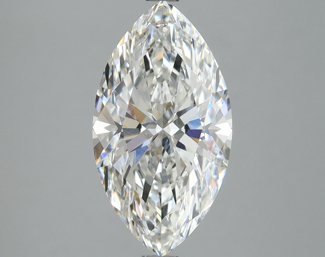 3.06 Carat Marquise Shaped Excellent Cut VVS2 IGI Certified Lab Grown Diamond