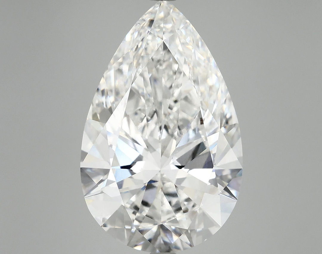 10.56 Carat Pear Shaped Ideal Cut VVS2 IGI Certified Lab Grown Diamond