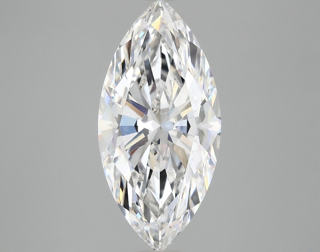 3.55 Carat Marquise Shaped Excellent Cut VS2 IGI Certified Lab Grown Diamond