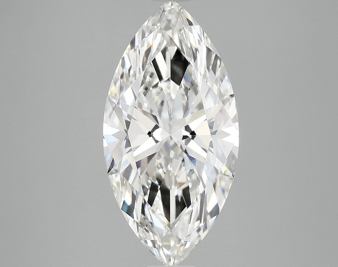 3.34 Carat Marquise Shaped Ideal Cut VVS2 IGI Certified Lab Grown Diamond