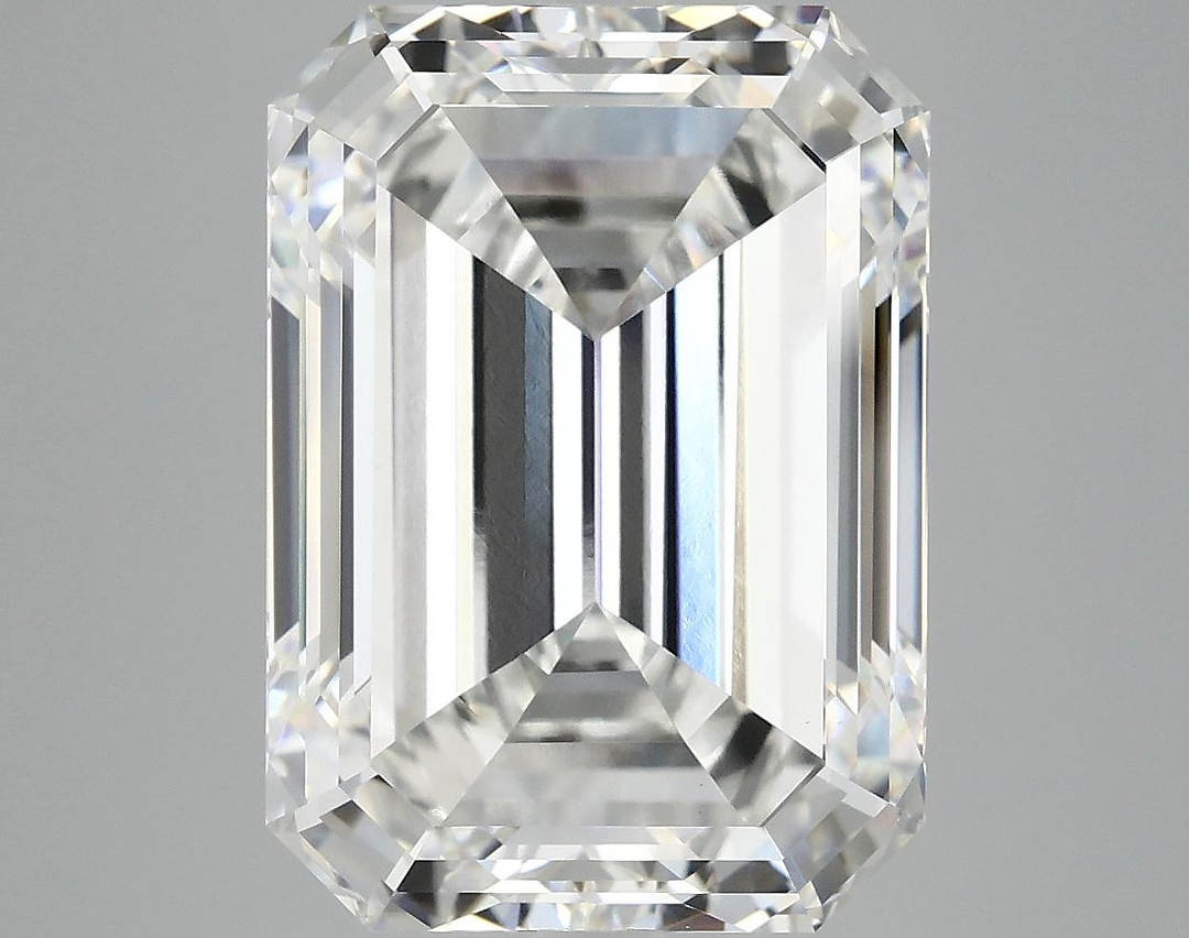 10.06 Carat Emerald Shaped Ideal Cut VVS2 IGI Certified Lab Grown Diamond