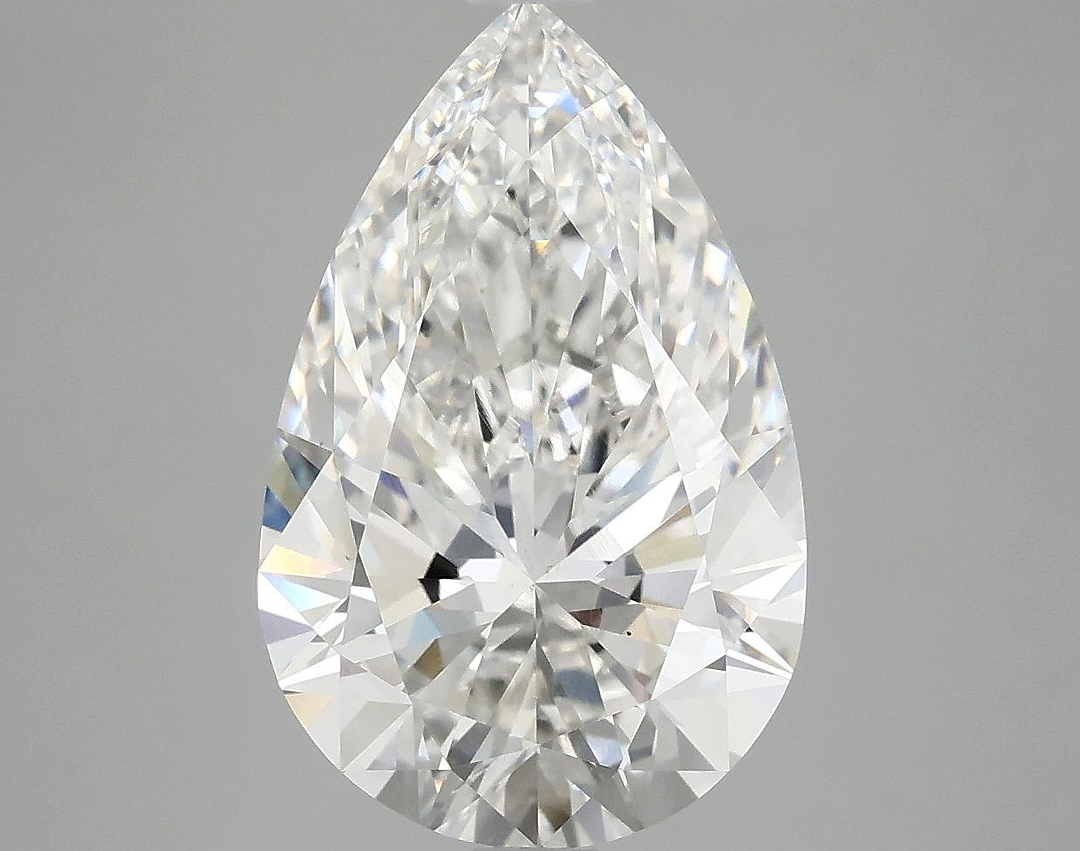4.7 Carat Pear Shaped Ideal Cut VS1 IGI Certified Lab Grown Diamond