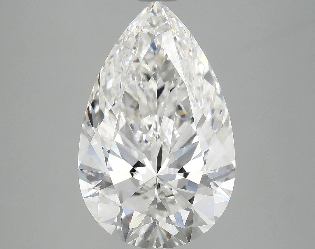 4.87 Carat Pear Shaped Ideal Cut VS1 IGI Certified Lab Grown Diamond