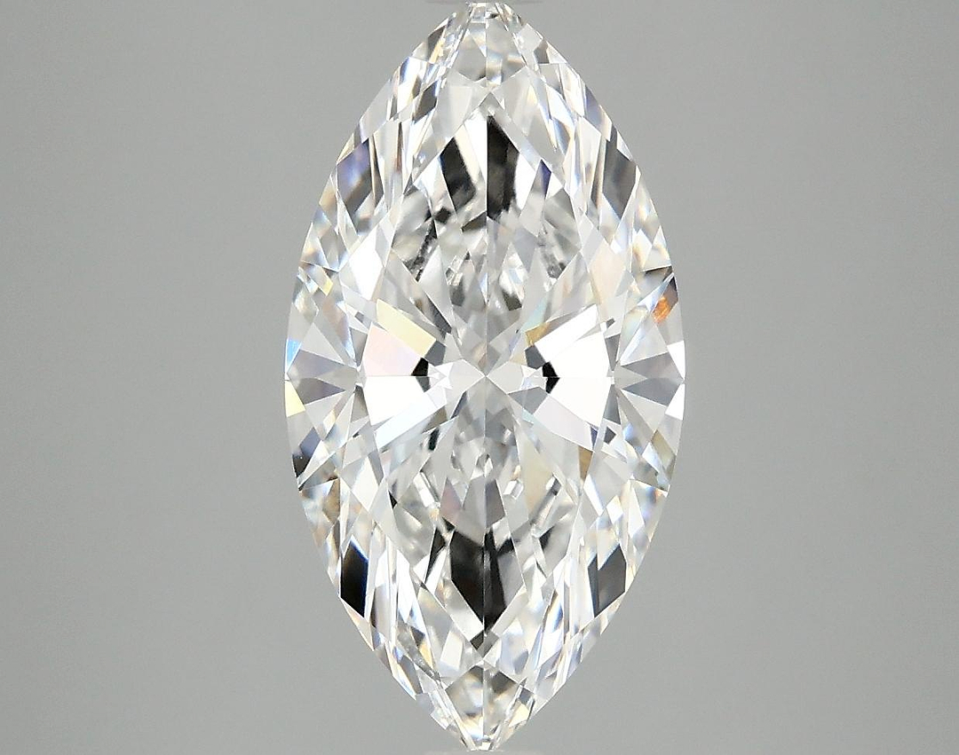 2.91 Carat Marquise Shaped Ideal Cut VVS2 IGI Certified Lab Grown Diamond