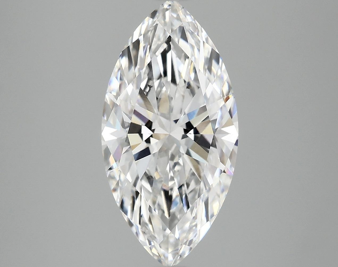 3.01 Carat Marquise Shaped Ideal Cut VVS2 IGI Certified Lab Grown Diamond