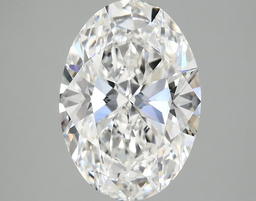 4.03 Carat Oval Shaped Ideal Cut VVS2 IGI Certified Lab Grown Diamond