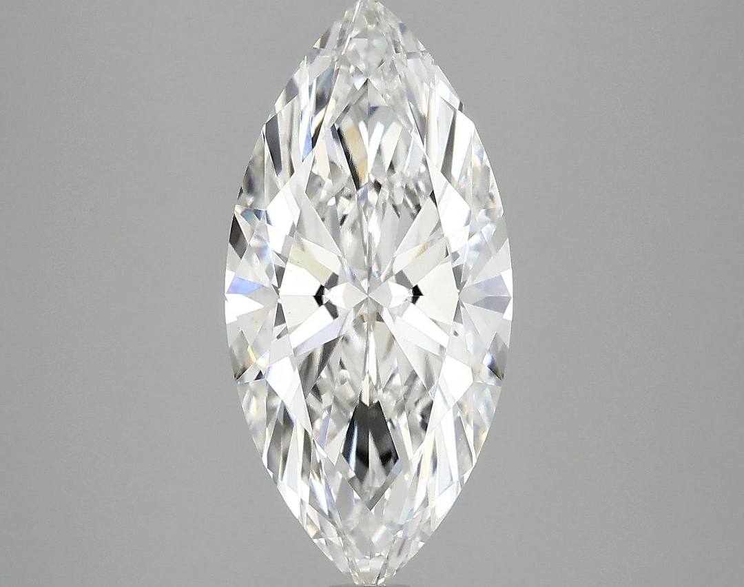 2.83 Carat Marquise Shaped Excellent Cut VS1 IGI Certified Lab Grown Diamond