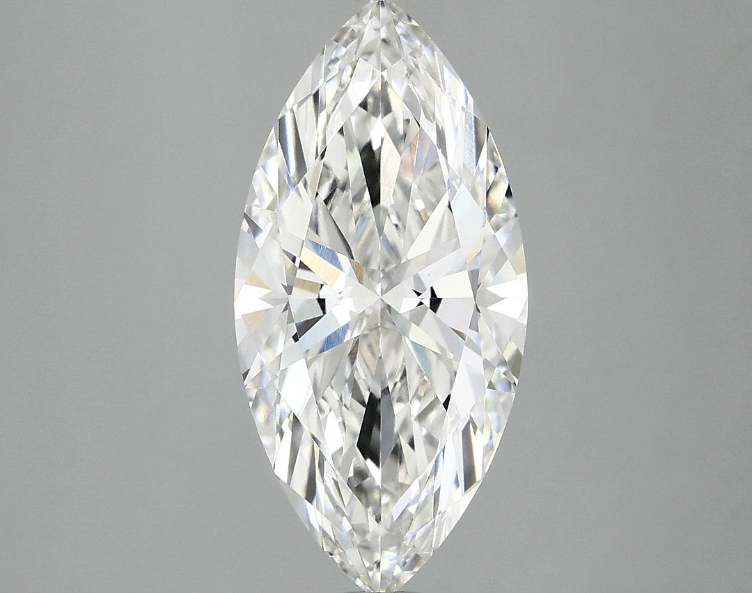3.02 Carat Marquise Shaped Excellent Cut VVS2 IGI Certified Lab Grown Diamond