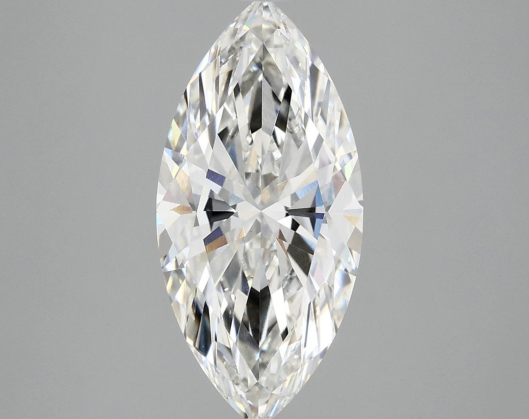 2.98 Carat Marquise Shaped Excellent Cut VVS2 IGI Certified Lab Grown Diamond