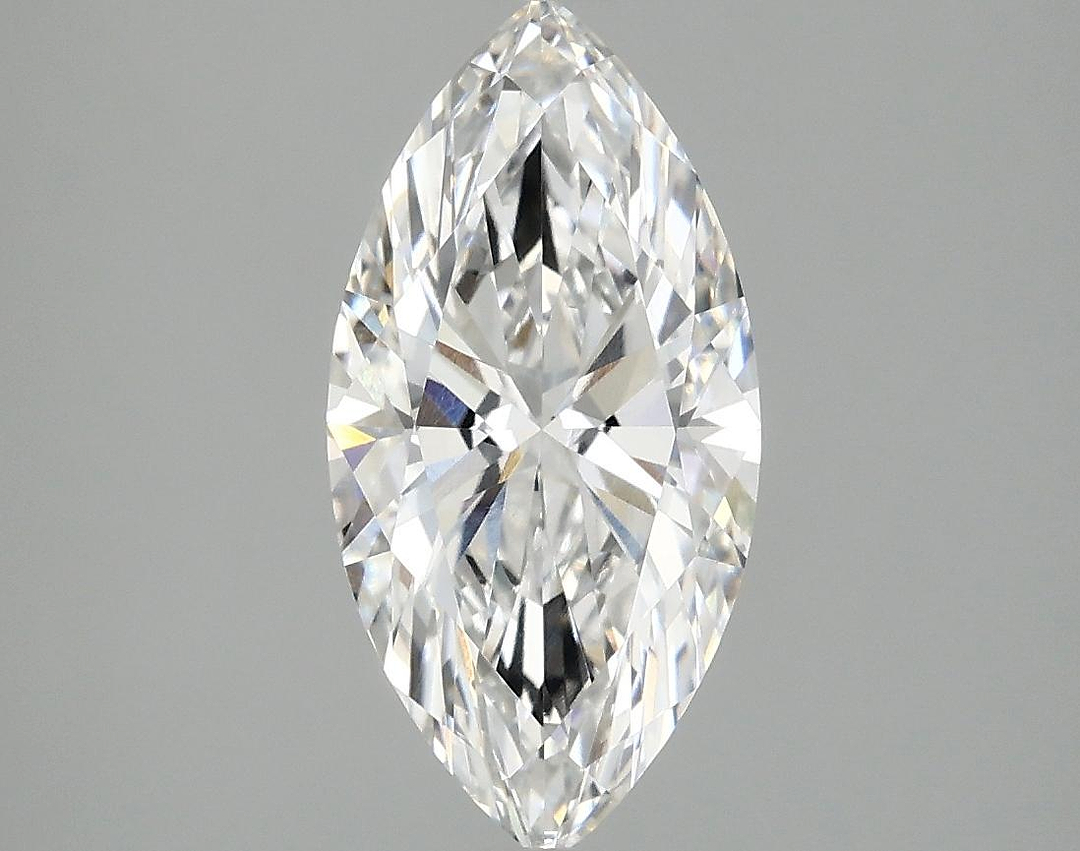 2.1 Carat Marquise Shaped Ideal Cut VVS2 IGI Certified Lab Grown Diamond