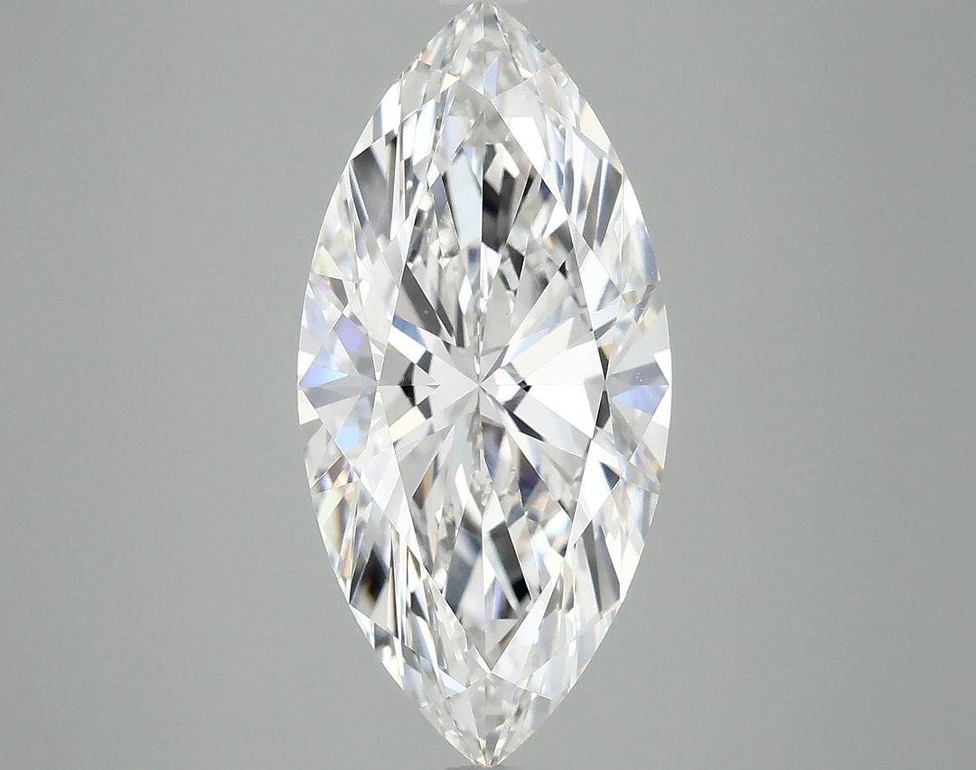 4.91 Carat Marquise Shaped Excellent Cut VVS2 IGI Certified Lab Grown Diamond