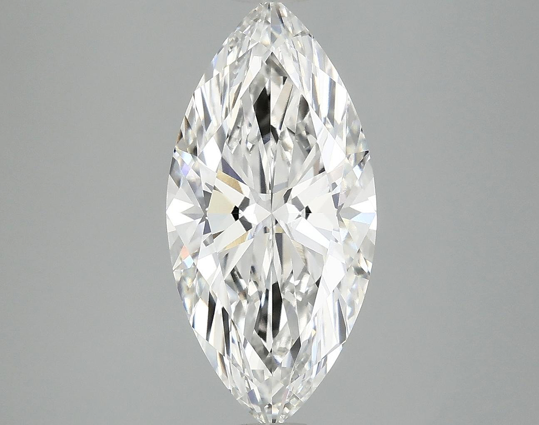 3.03 Carat Marquise Shaped Excellent Cut VVS2 IGI Certified Lab Grown Diamond