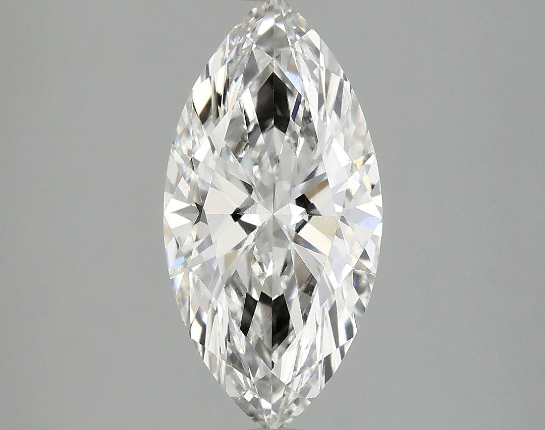 2.55 Carat Marquise Shaped Ideal Cut VVS2 IGI Certified Lab Grown Diamond