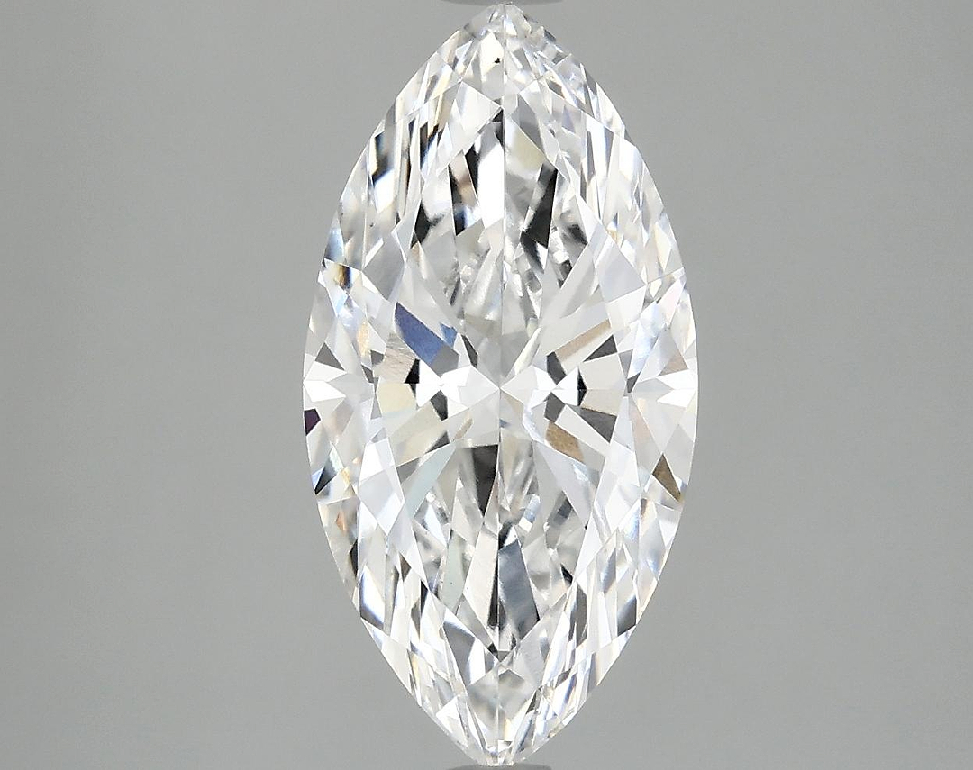 2.97 Carat Marquise Shaped Ideal Cut VS2 IGI Certified Lab Grown Diamond