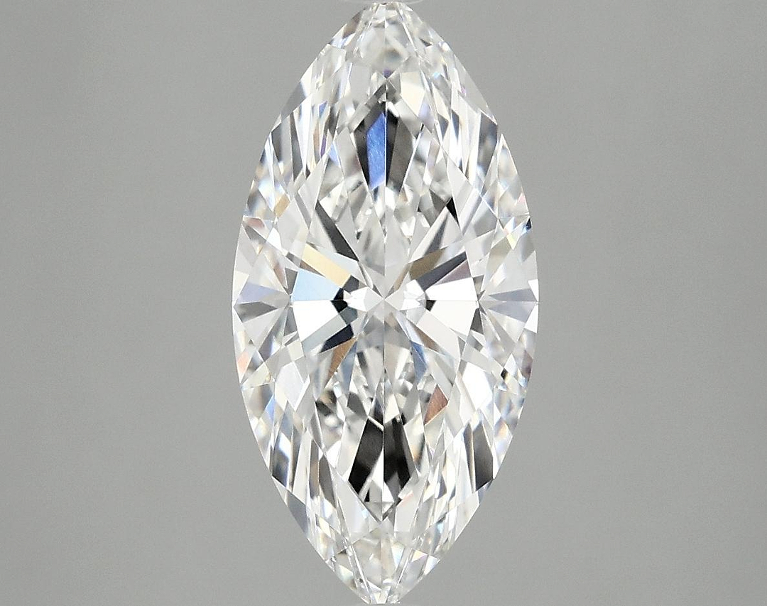 2.51 Carat Marquise Shaped Ideal Cut VVS2 IGI Certified Lab Grown Diamond