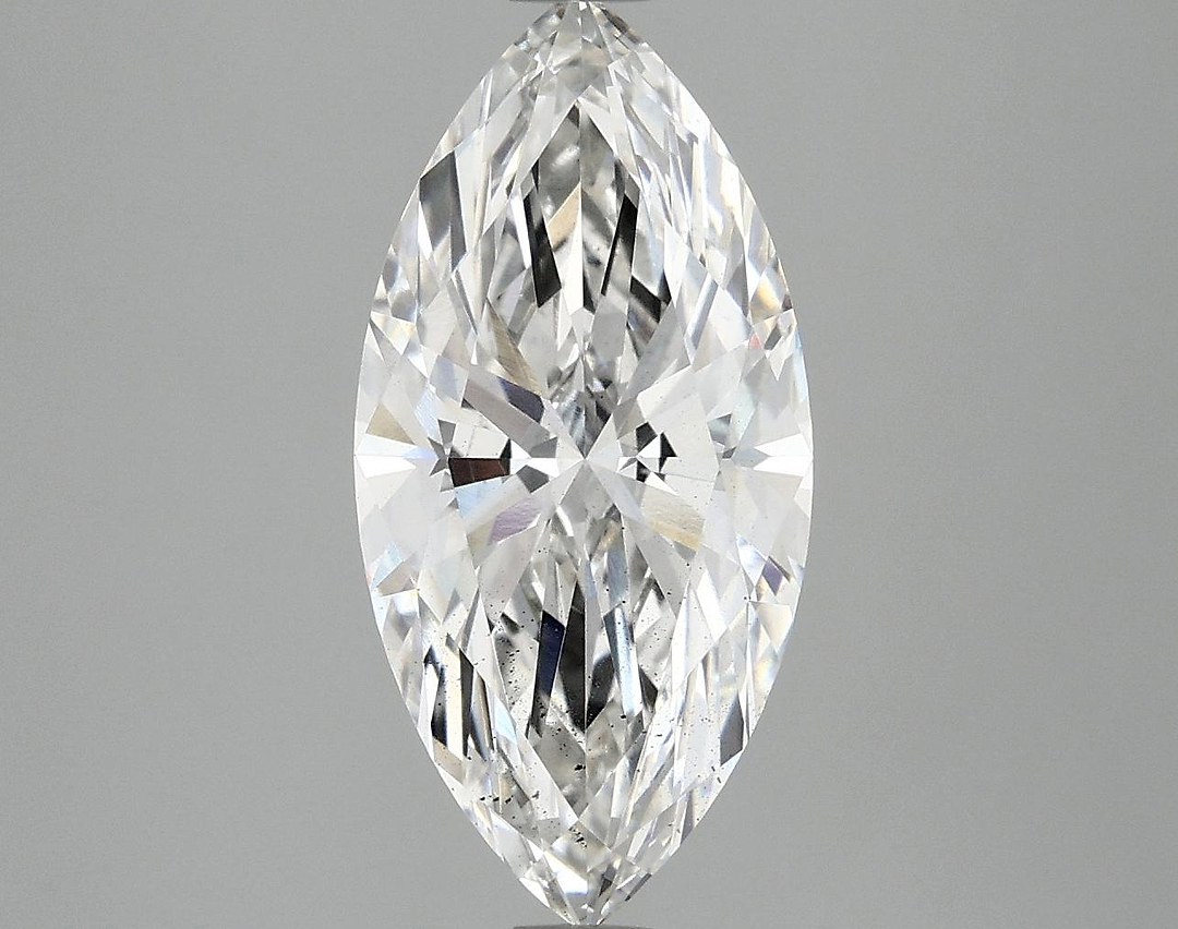 3.08 Carat Marquise Shaped Excellent Cut SI1 IGI Certified Lab Grown Diamond