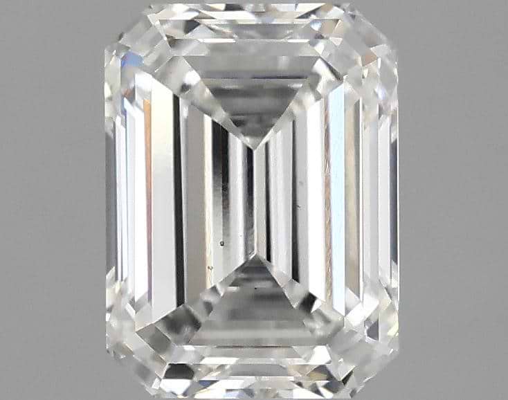 2.08 Carat Emerald Shaped Excellent Cut VS2 IGI Certified Lab Grown Diamond