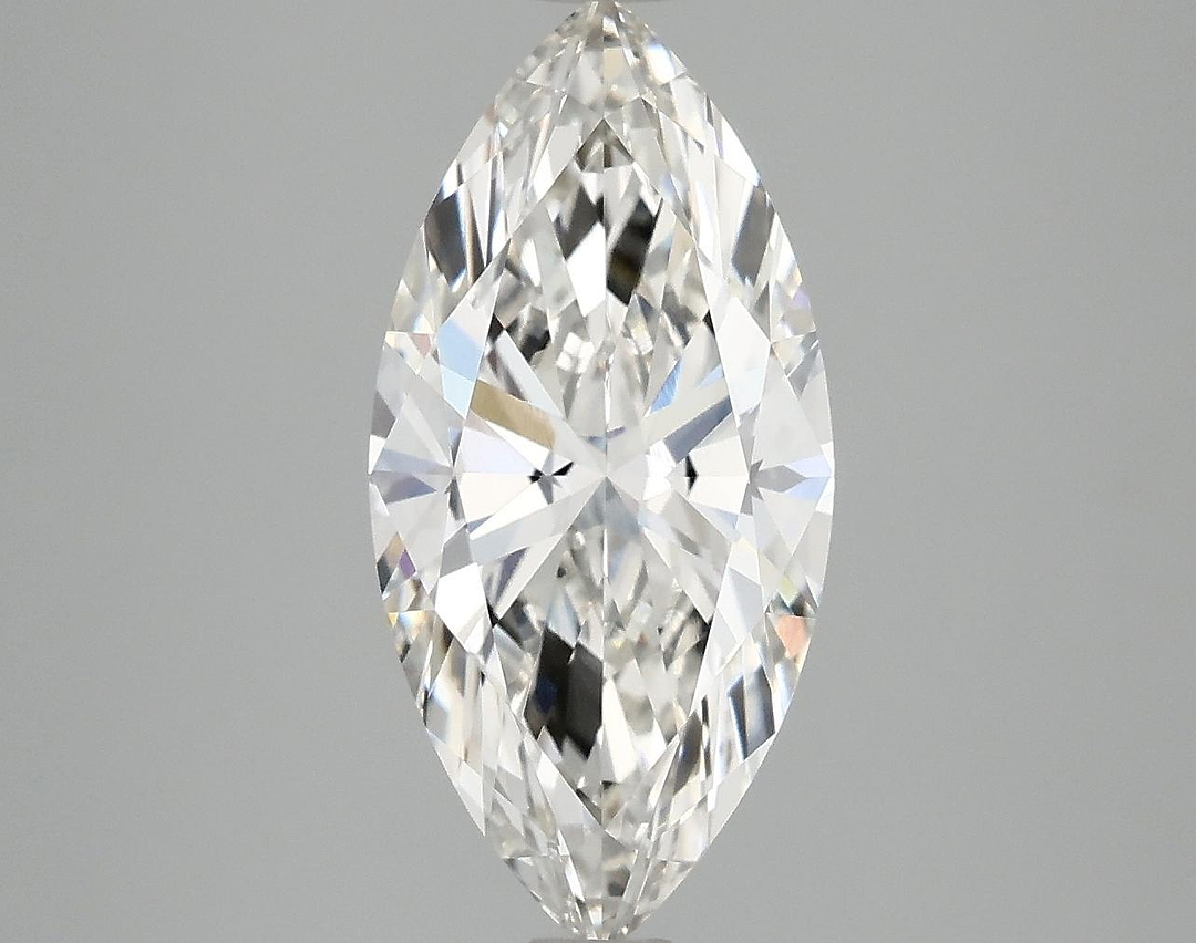 2.97 Carat Marquise Shaped Excellent Cut VVS2 IGI Certified Lab Grown Diamond