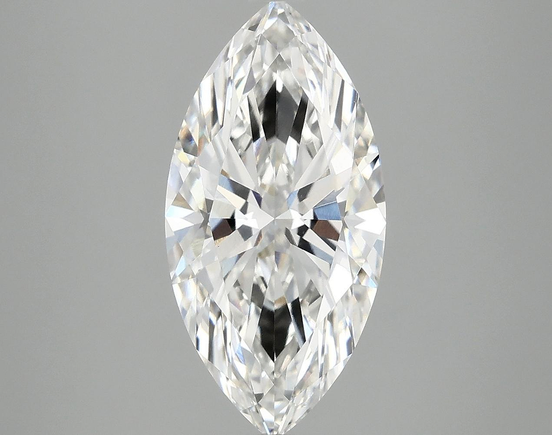 3.08 Carat Marquise Shaped Ideal Cut VVS2 IGI Certified Lab Grown Diamond