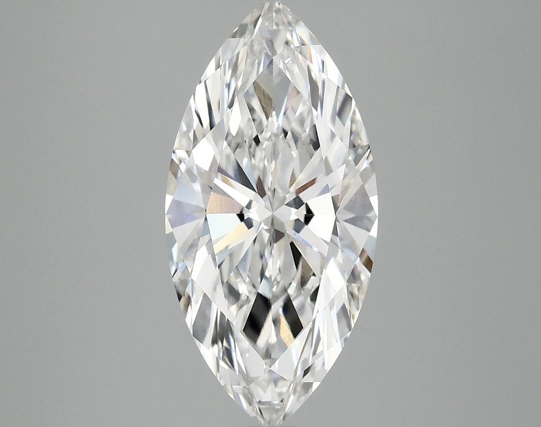 3.0 Carat Marquise Shaped Ideal Cut VVS2 IGI Certified Lab Grown Diamond