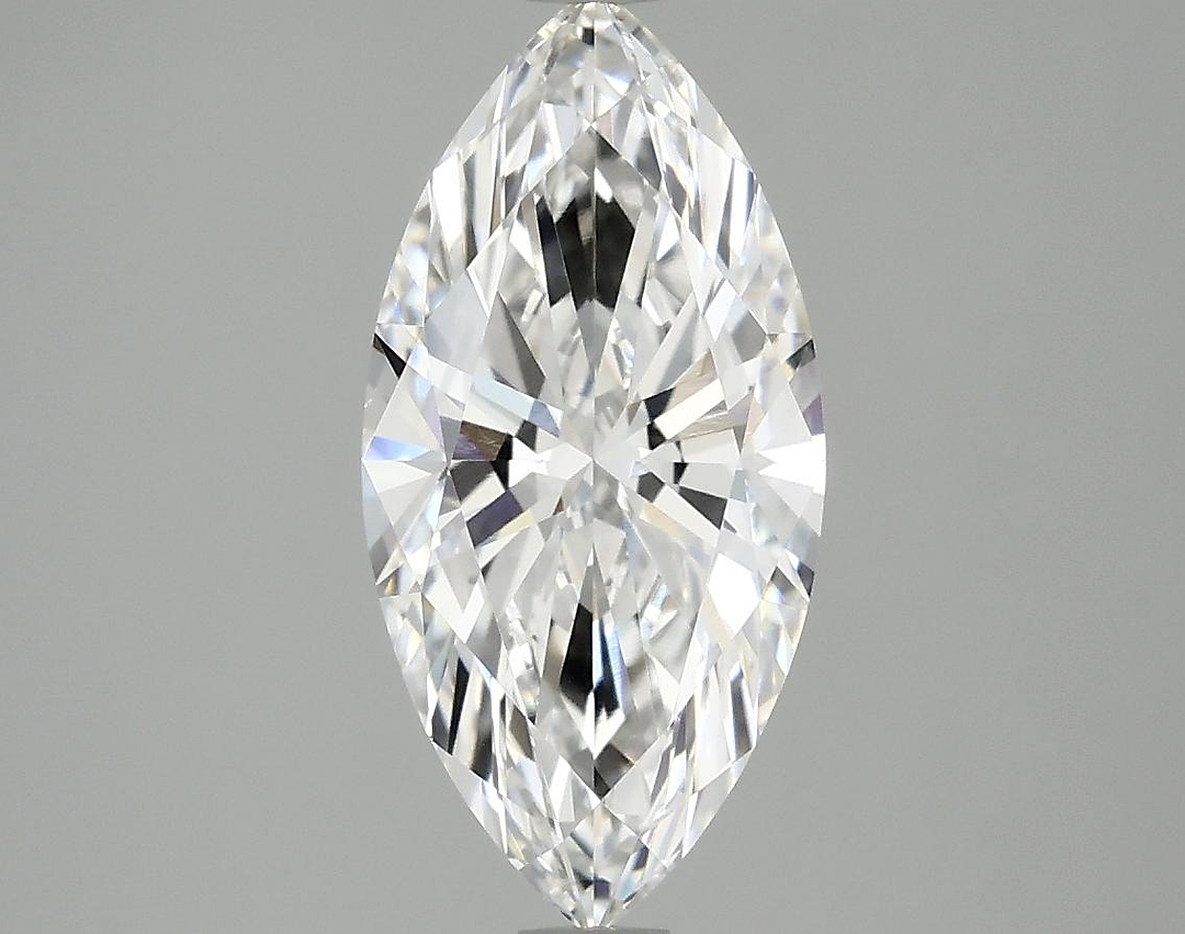 1.89 Carat Marquise Shaped Excellent Cut VVS2 IGI Certified Lab Grown Diamond