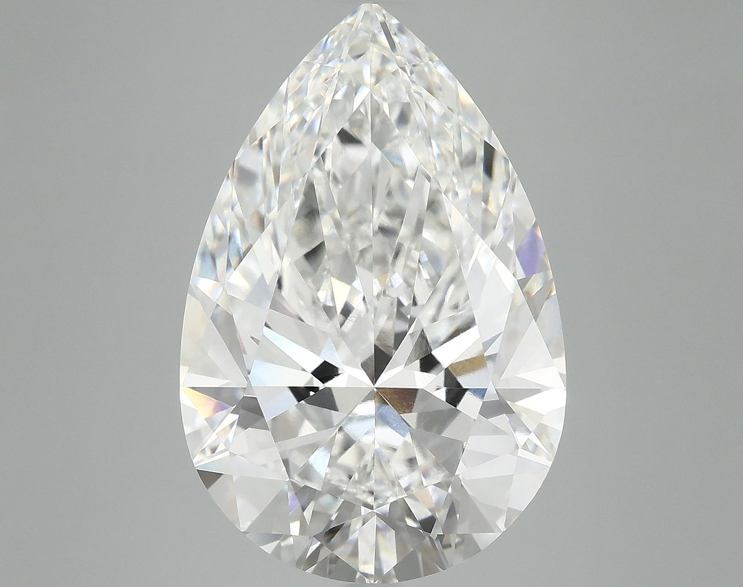 10.1 Carat Pear Shaped Excellent Cut VVS2 IGI Certified Lab Grown Diamond