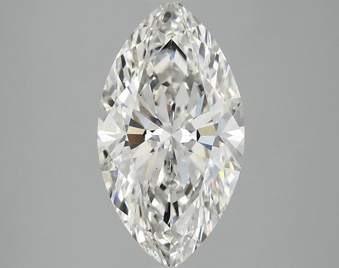 2.87 Carat Marquise Shaped Excellent Cut VS2 IGI Certified Lab Grown Diamond