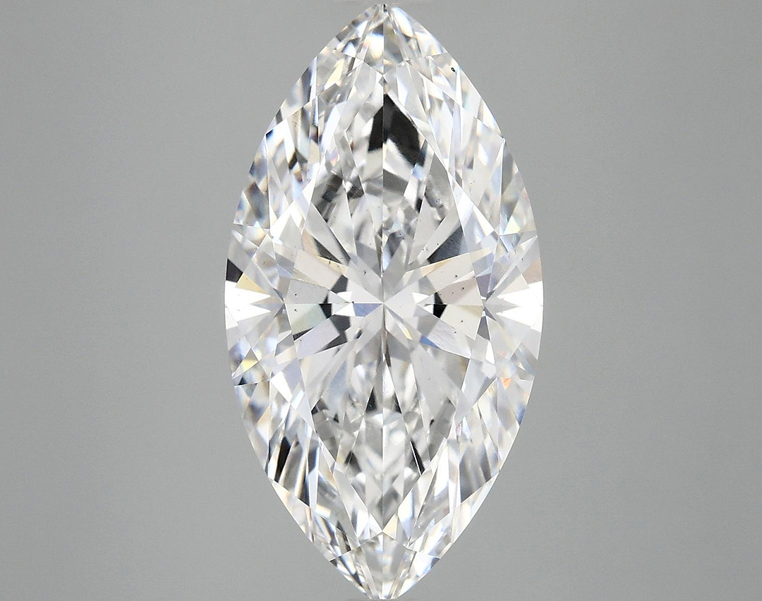 5.09 Carat Marquise Shaped Excellent Cut SI1 IGI Certified Lab Grown Diamond