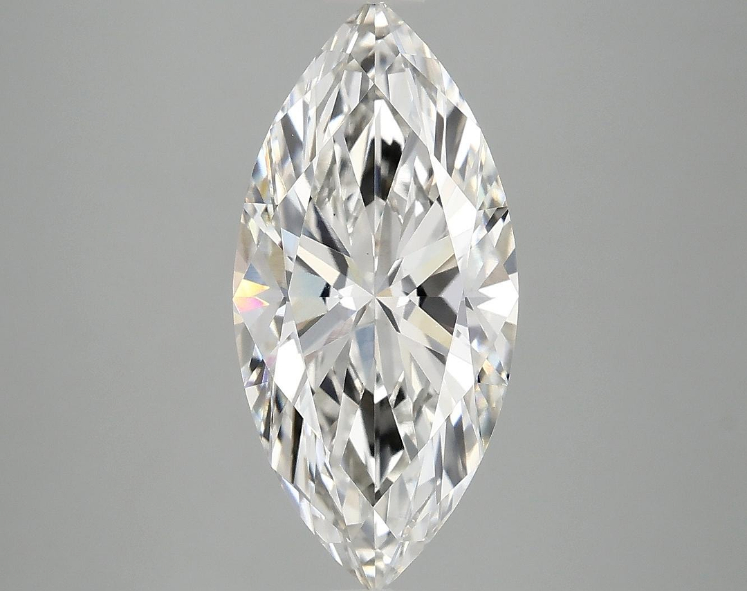 3.08 Carat Marquise Shaped Excellent Cut VS1 IGI Certified Lab Grown Diamond