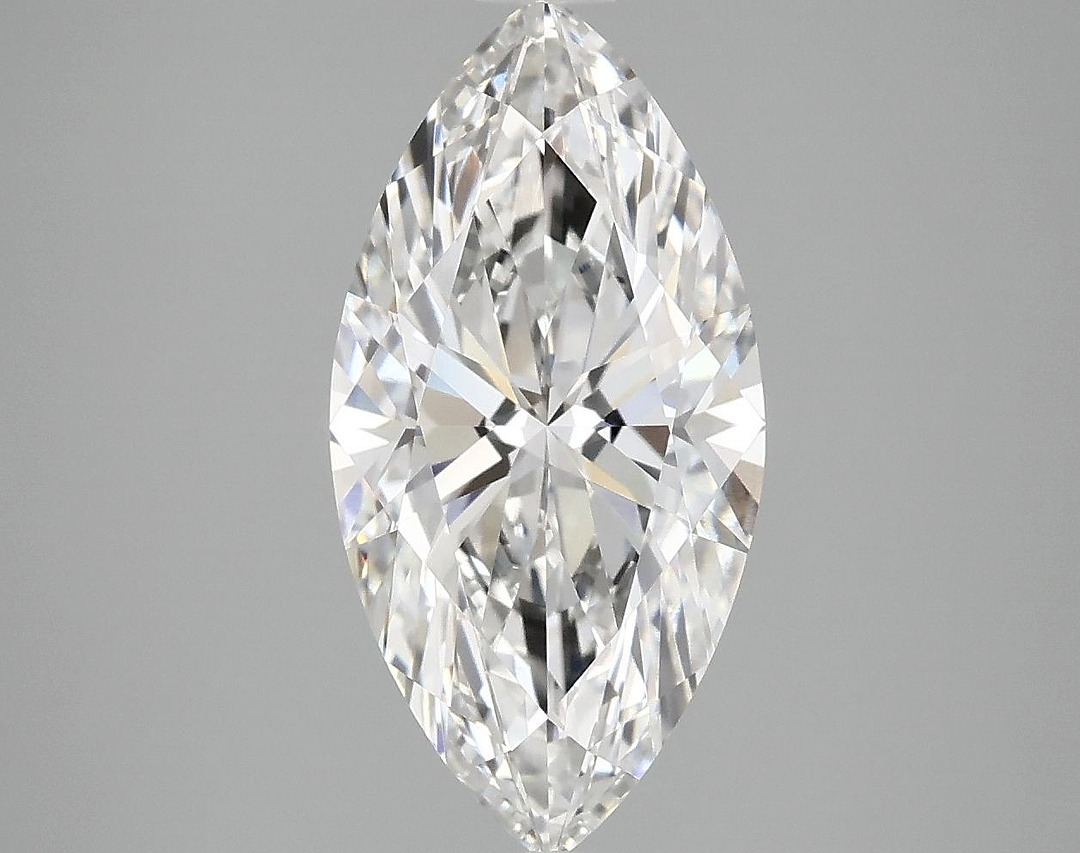 3.06 Carat Marquise Shaped Ideal Cut VVS2 IGI Certified Lab Grown Diamond