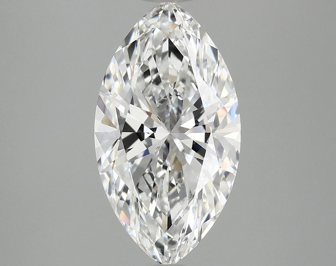 2.97 Carat Marquise Shaped Excellent Cut VVS2 IGI Certified Lab Grown Diamond
