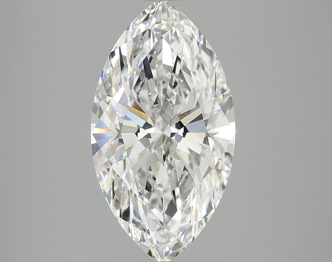 2.98 Carat Marquise Shaped Excellent Cut VVS2 IGI Certified Lab Grown Diamond