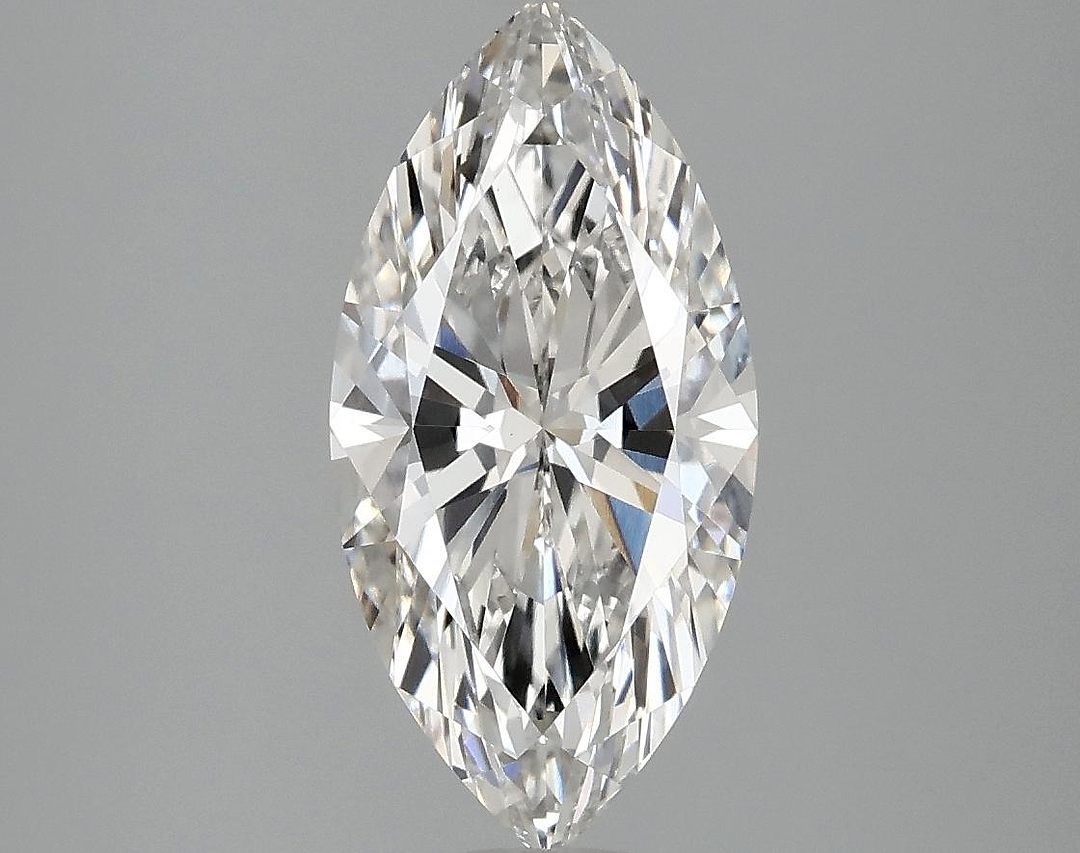 2.1 Carat Marquise Shaped Ideal Cut VVS2 IGI Certified Lab Grown Diamond