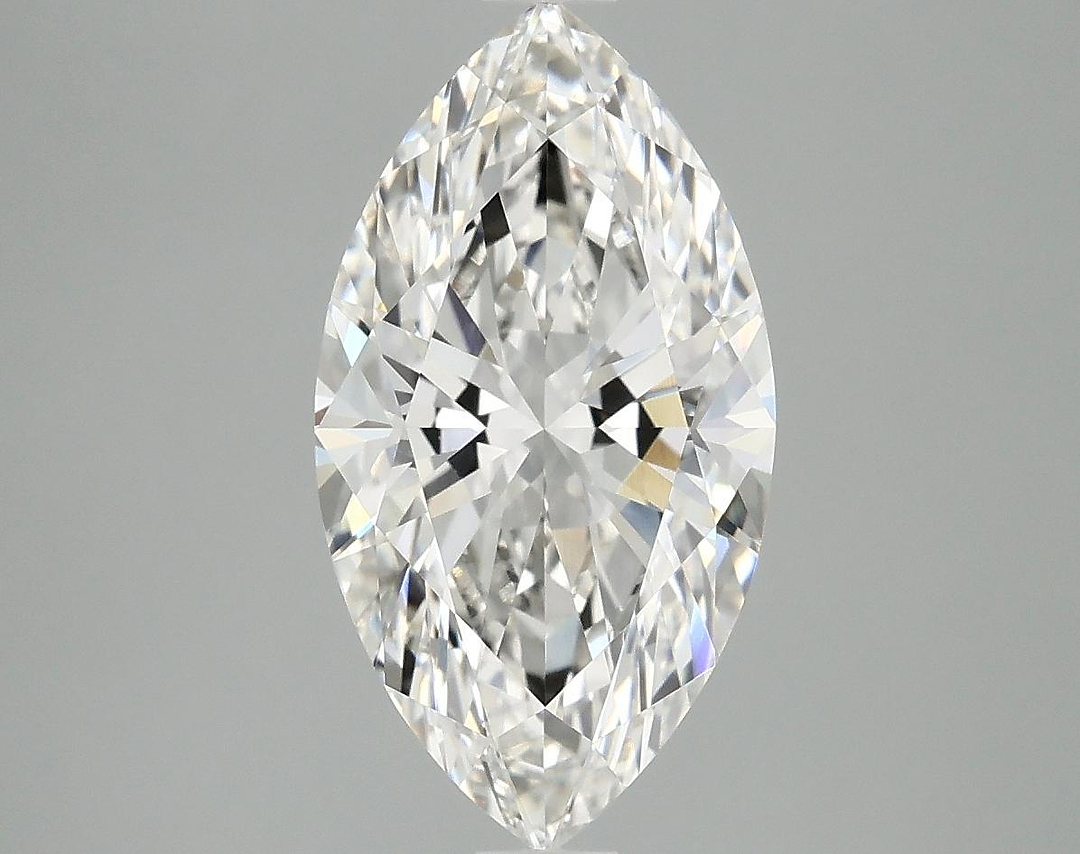 3.09 Carat Marquise Shaped Excellent Cut VVS2 IGI Certified Lab Grown Diamond