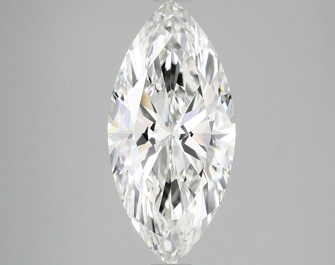 3.04 Carat Marquise Shaped Excellent Cut VVS2 IGI Certified Lab Grown Diamond