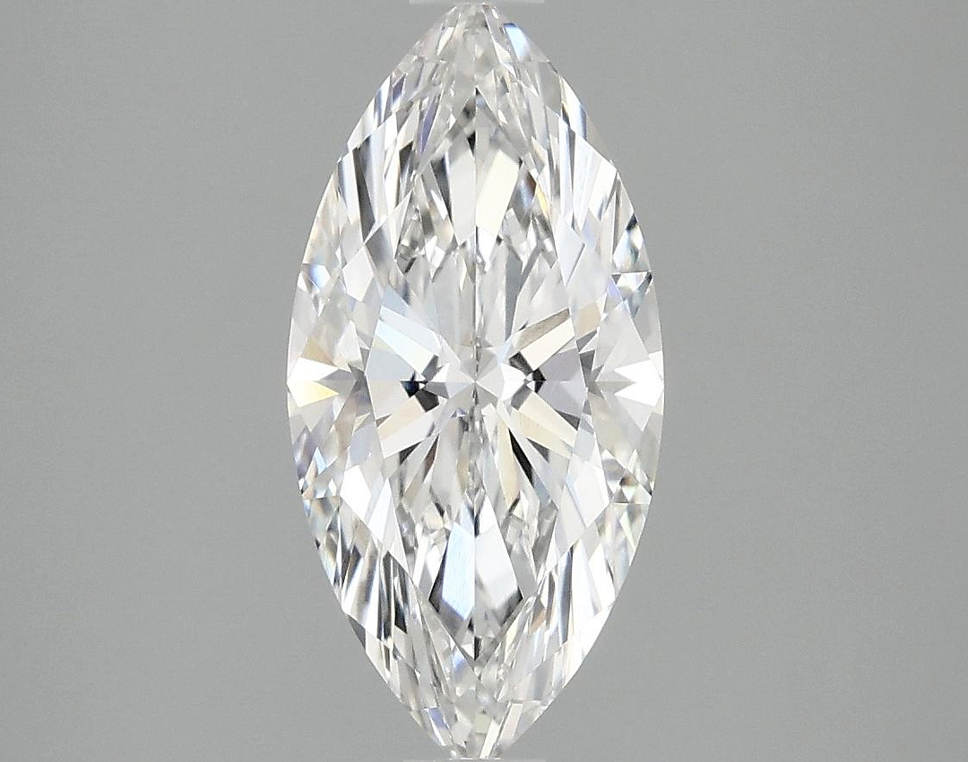 2.01 Carat Marquise Shaped Excellent Cut VVS2 IGI Certified Lab Grown Diamond