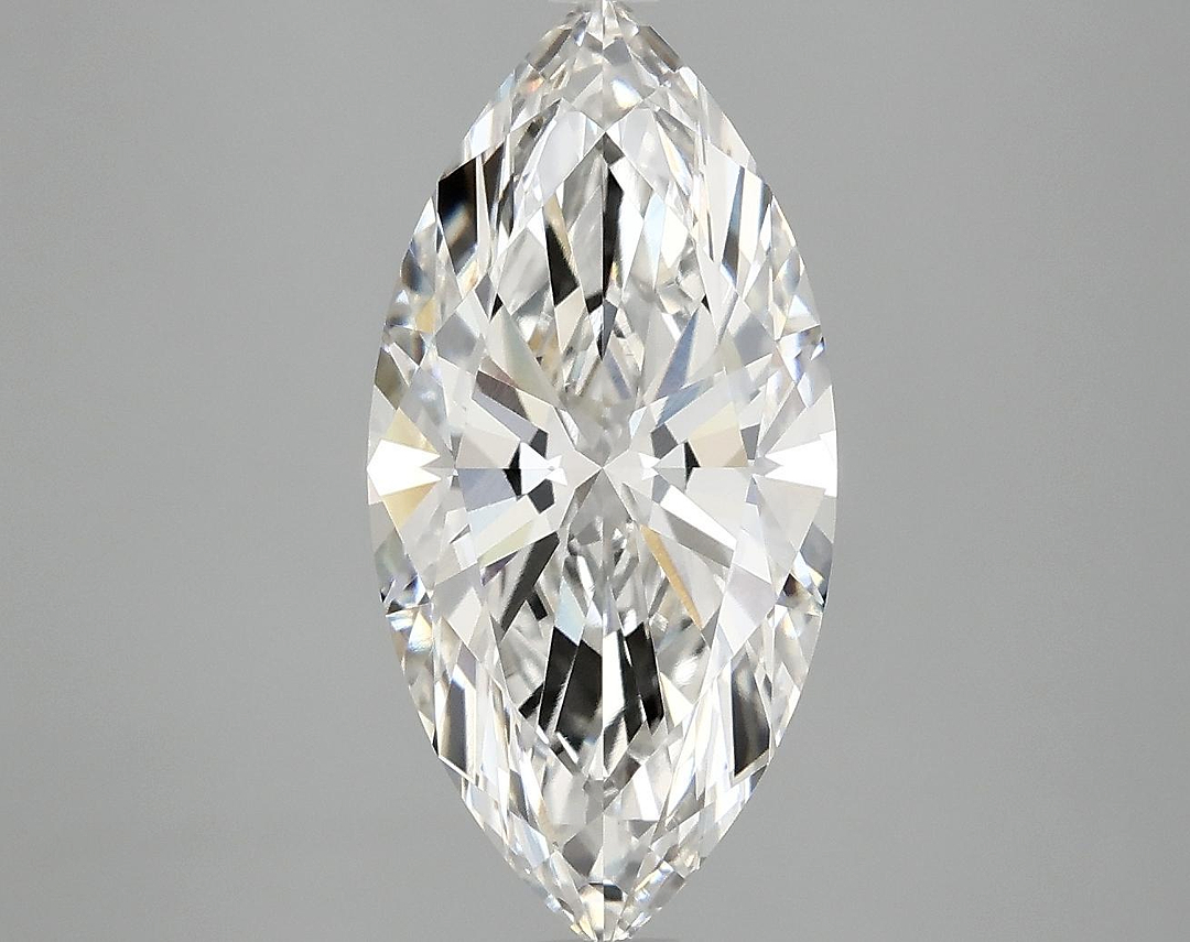 3.08 Carat Marquise Shaped Excellent Cut VVS2 IGI Certified Lab Grown Diamond