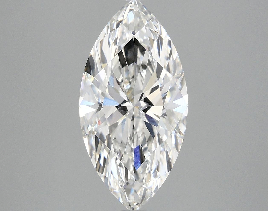 2.98 Carat Marquise Shaped Ideal Cut VVS2 IGI Certified Lab Grown Diamond