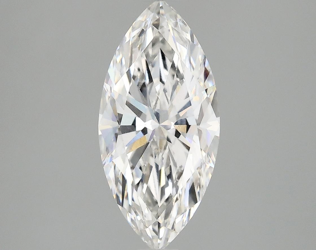 2.03 Carat Marquise Shaped Excellent Cut VVS2 IGI Certified Lab Grown Diamond
