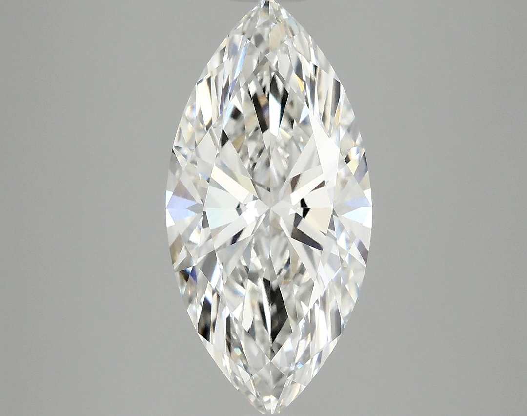3.18 Carat Marquise Shaped Excellent Cut VVS2 IGI Certified Lab Grown Diamond